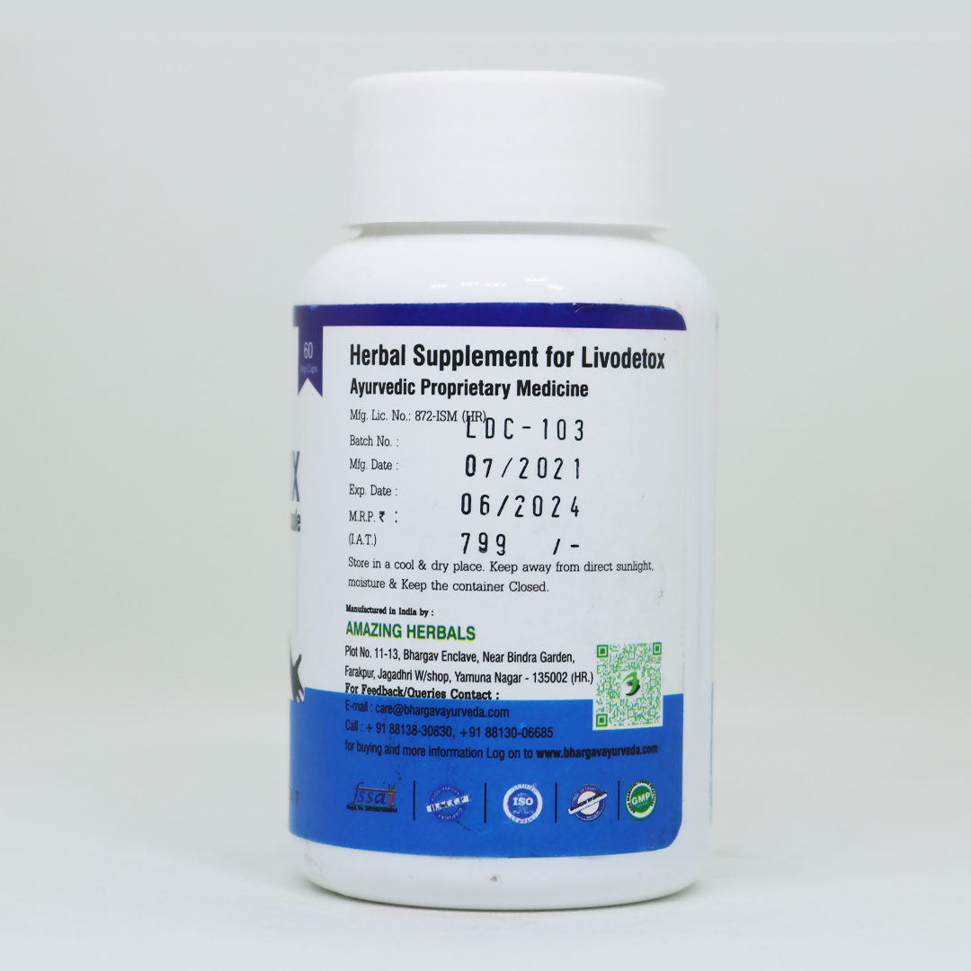 Dr.Bhargav’s Livo-Detox Capsules