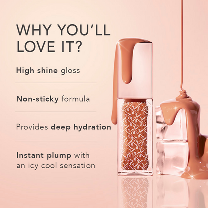 Kay Beauty FullFill Tinted Lip Plumping Gloss - Gimme Roses