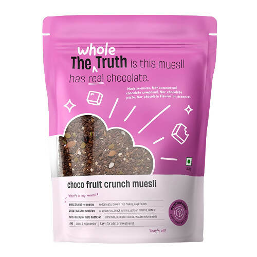 Buy The Whole Truth Choco Fruit Crunch Muesli from DrMediCart, Ship from India to USA