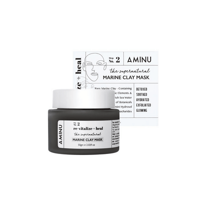 Aminu Marine Clay Mask For Sensitive & Acne Prone Skin