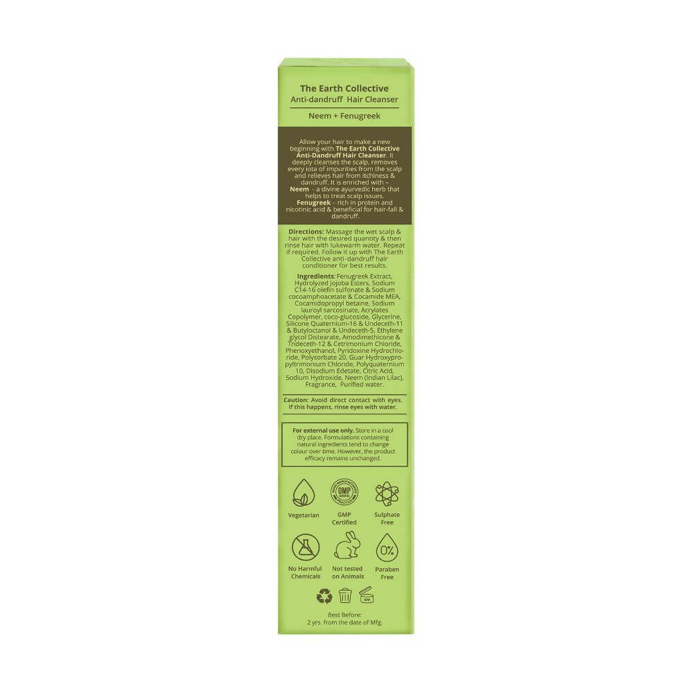 The Earth Collective Hair Cleanser - Anti-Dandruff - Drmedicart