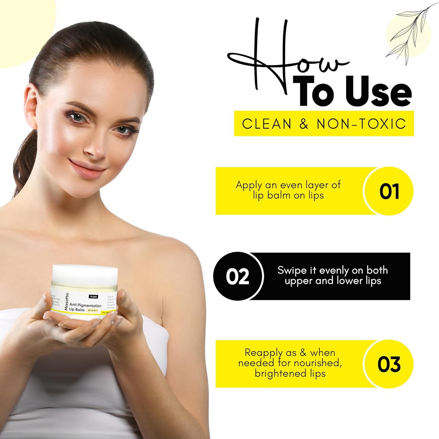 Masofta Anti Pigmentation Lip Balm