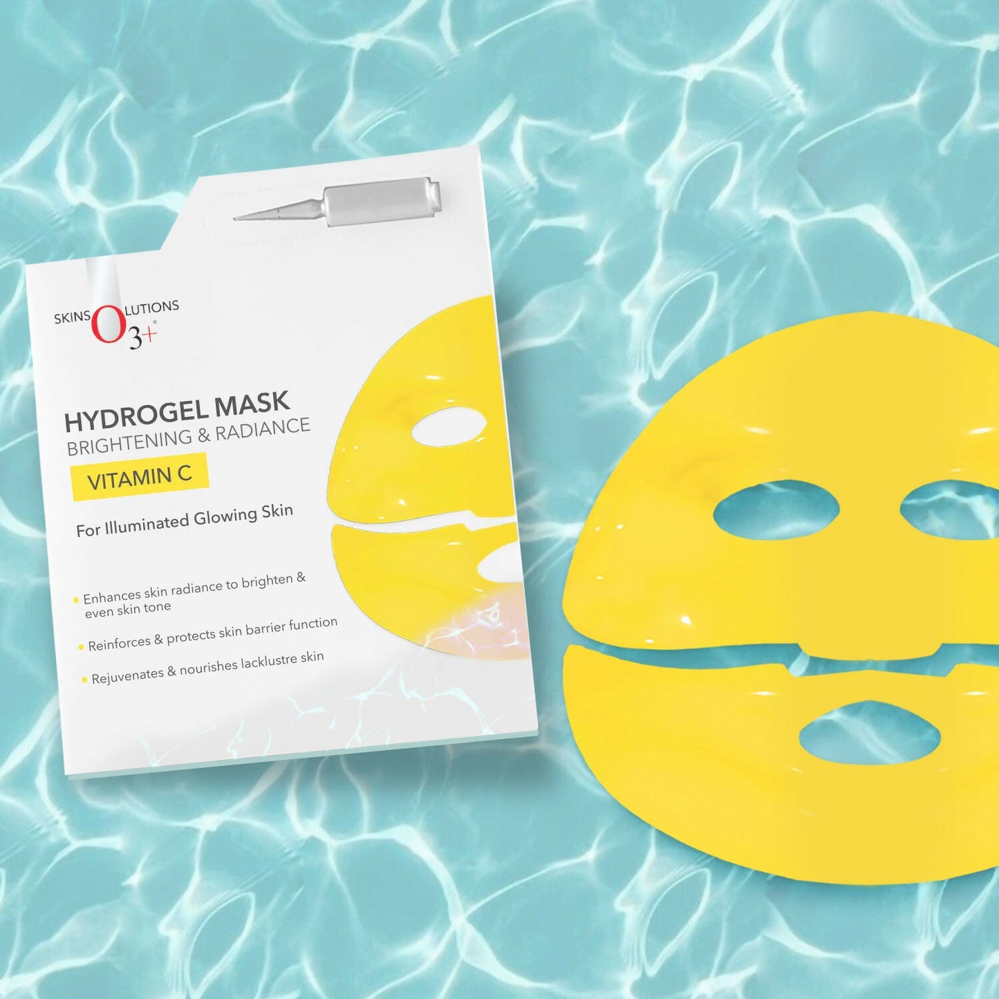 Professional O3+ Vitamin C Hydrogel Facial Mask For Radiant & Glowing Skin