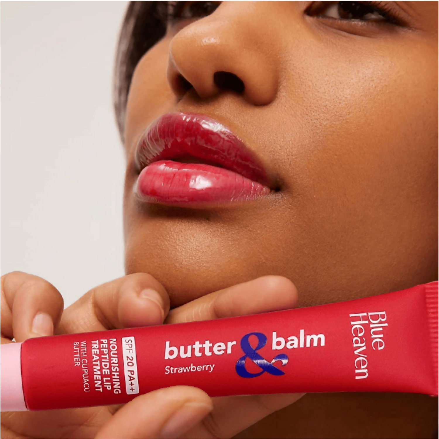 Blue Heaven Butter & Balm Peptide Based Tinted Lip Balm With Spf 20 Pa++ - Cocoa