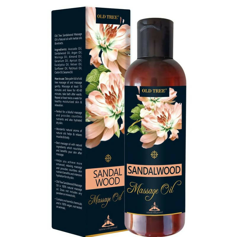 Old Tree Sandalwood Body Massage Oil