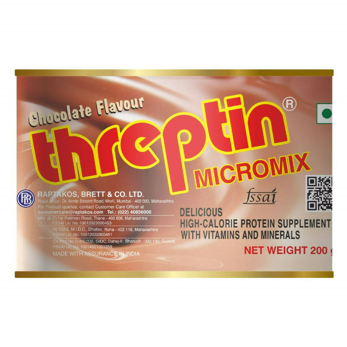 Threptin Micromix Powder - Chocolate Flavor