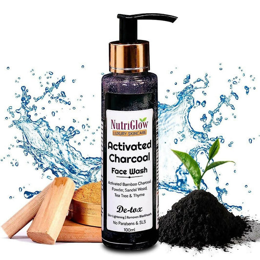 nutriglow activated charcoal face wash buy in usa