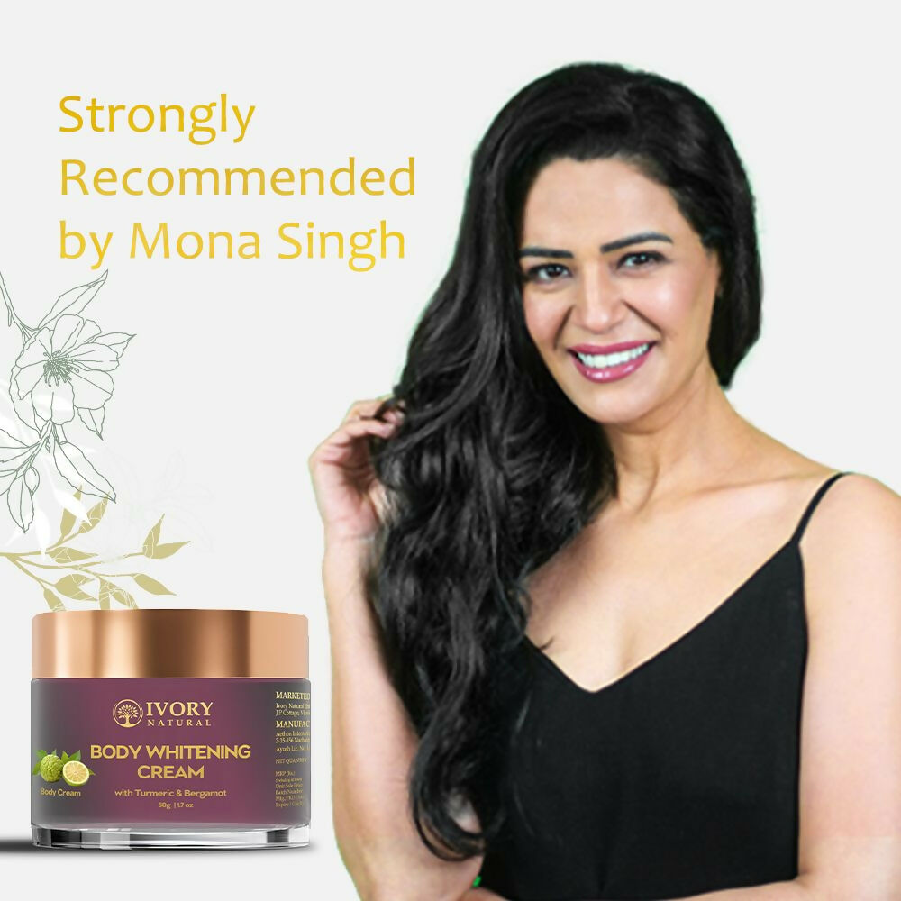Ivory Natural Body Whitening Cream - Achieve Even Skin Tone And Smooth Texture For A Radiant Glow