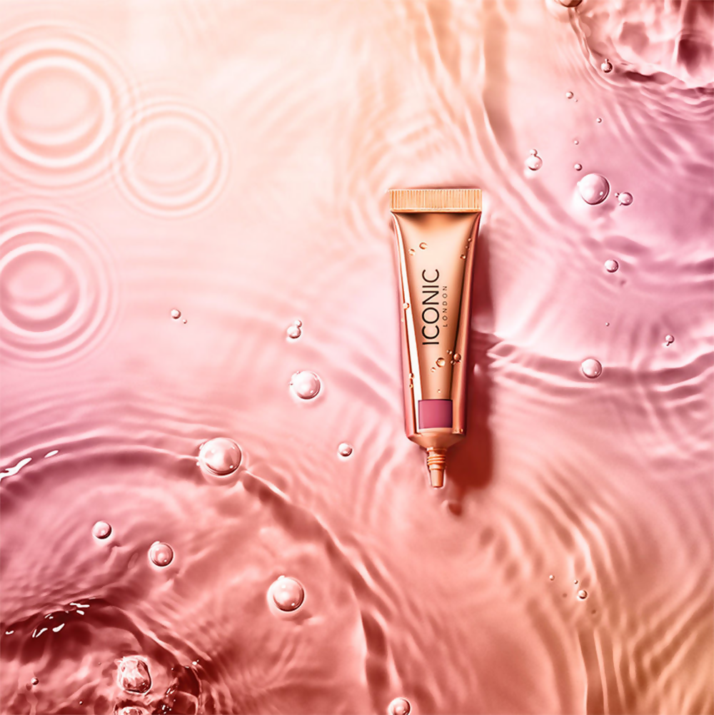 Iconic London Sheer Blush - Dark Red Fearless Flush