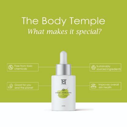 The Body Temple 25% AHA + 2% BHA & 5% PHA Peeling Solution for Face