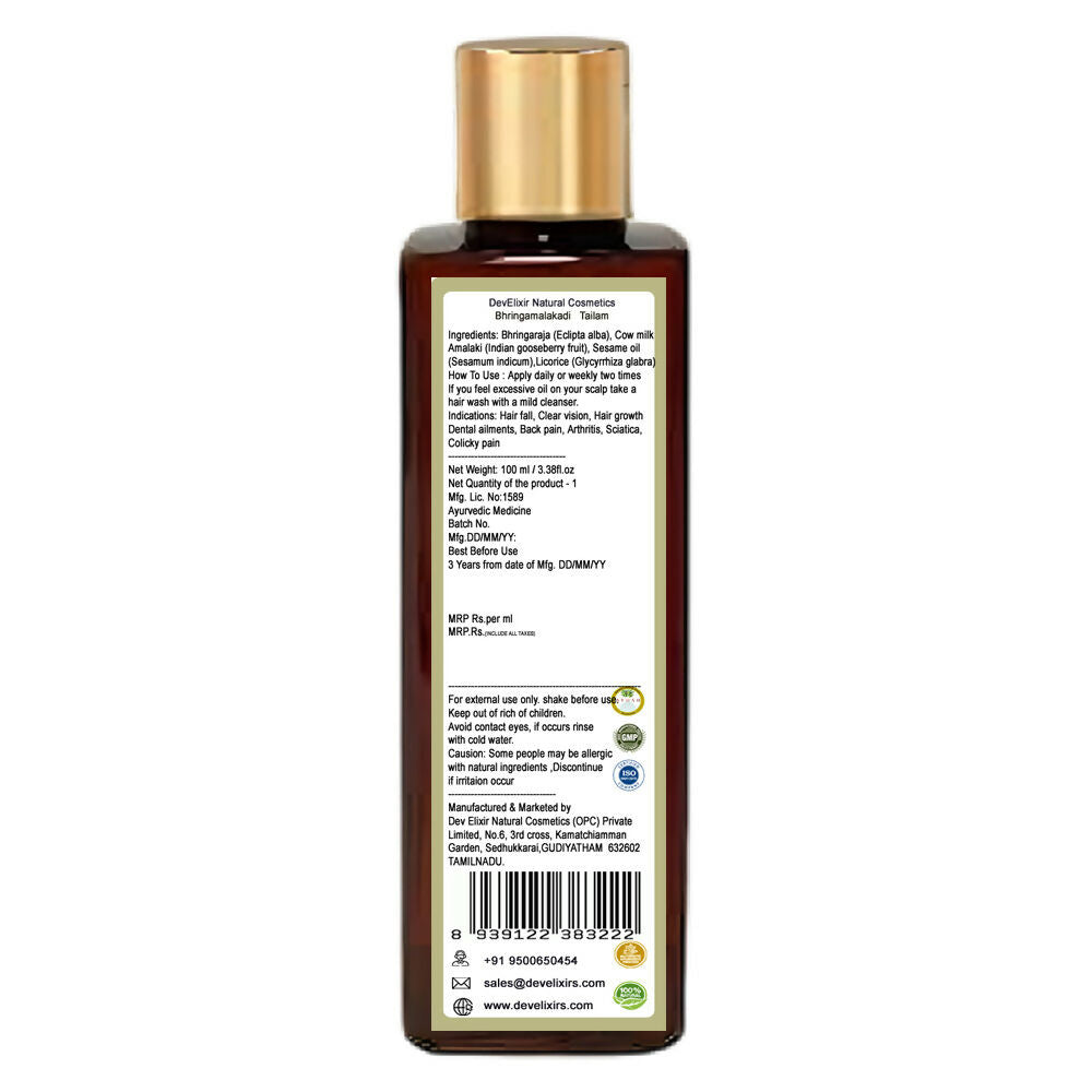 DevElixir Hair Oil For Repair Breakage & Split Ends