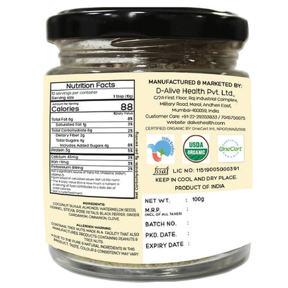 D-Alive Thandai Mix - Drmedicart