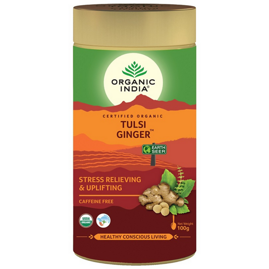Buy Organic India Tulsi Ginger Green Tea from DrMediCart