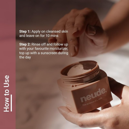 Neude FaceTime Instant Brightening Facial Face Mask