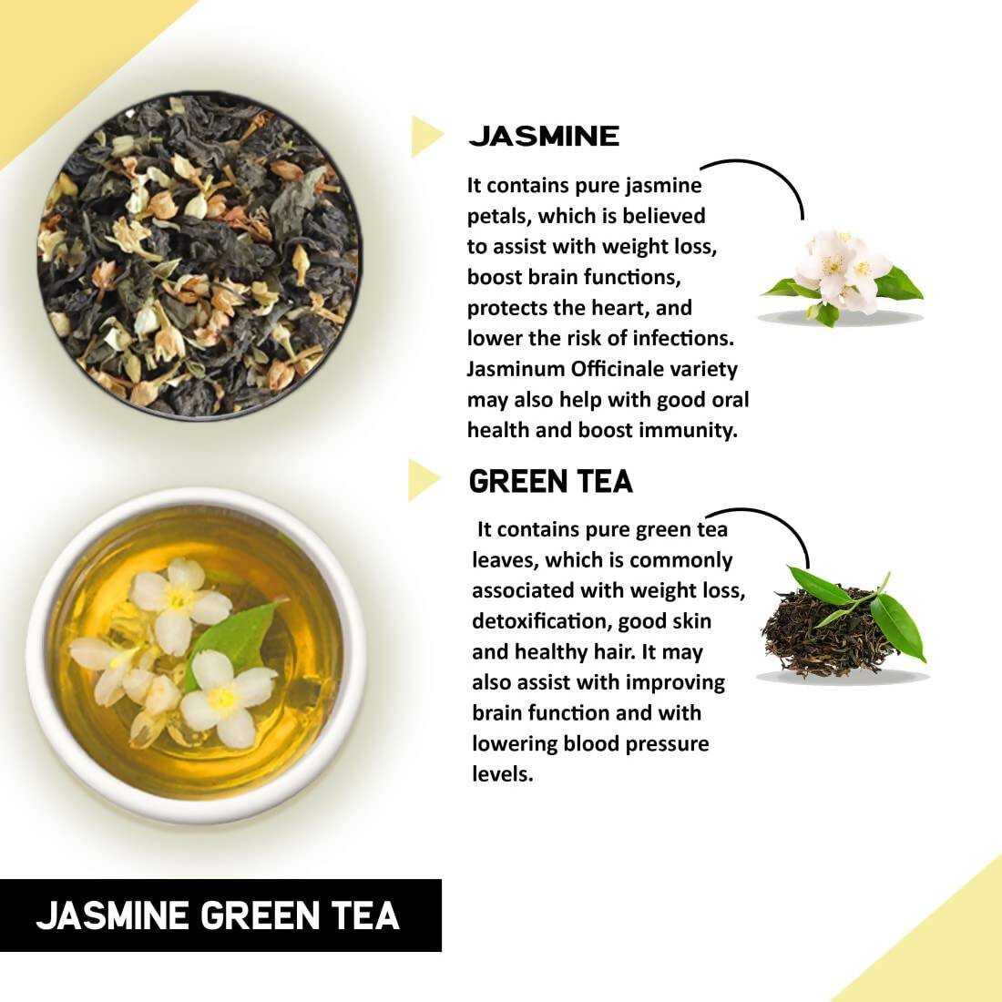 Teacurry Jasmine Green Tea Bags - Drmedicart