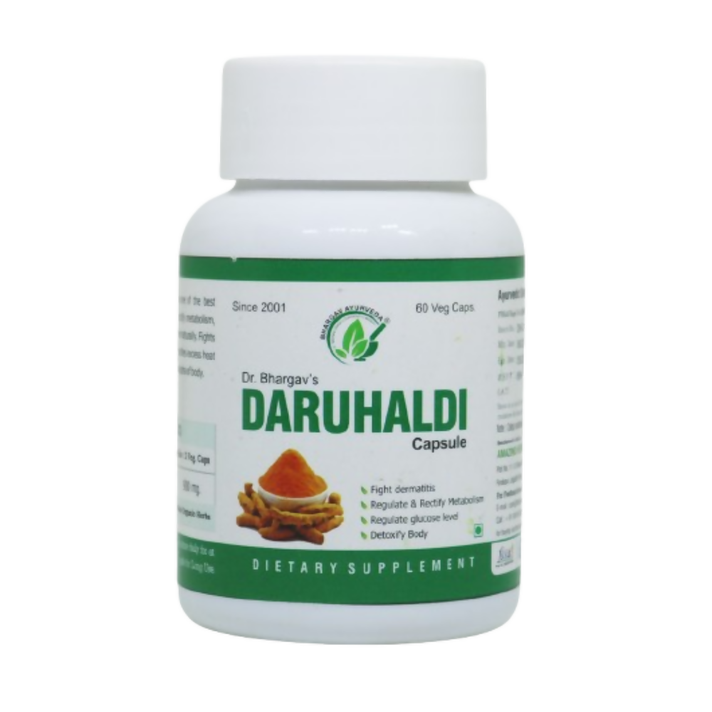 Dr. Bhargav’s Daruhaldi Capsules