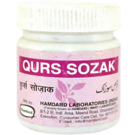 Buy Hamdard Qurs Sozak Tablets from DrMediCart, Ship from India to USA