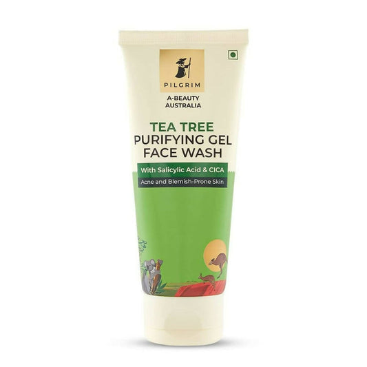 Buy Pilgrim Tea Tree Purifying Gel Face Wash from DrMediCart, Ship from India to USA