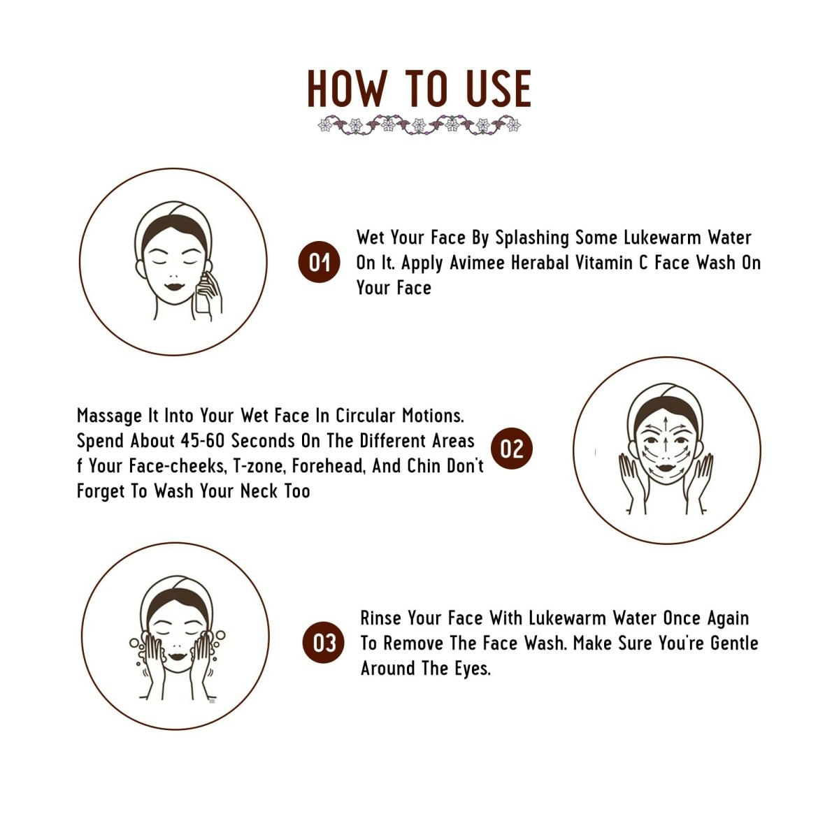 Avimee Herbal Vitamin C Face Wash