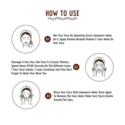 Avimee Herbal Vitamin C Face Wash