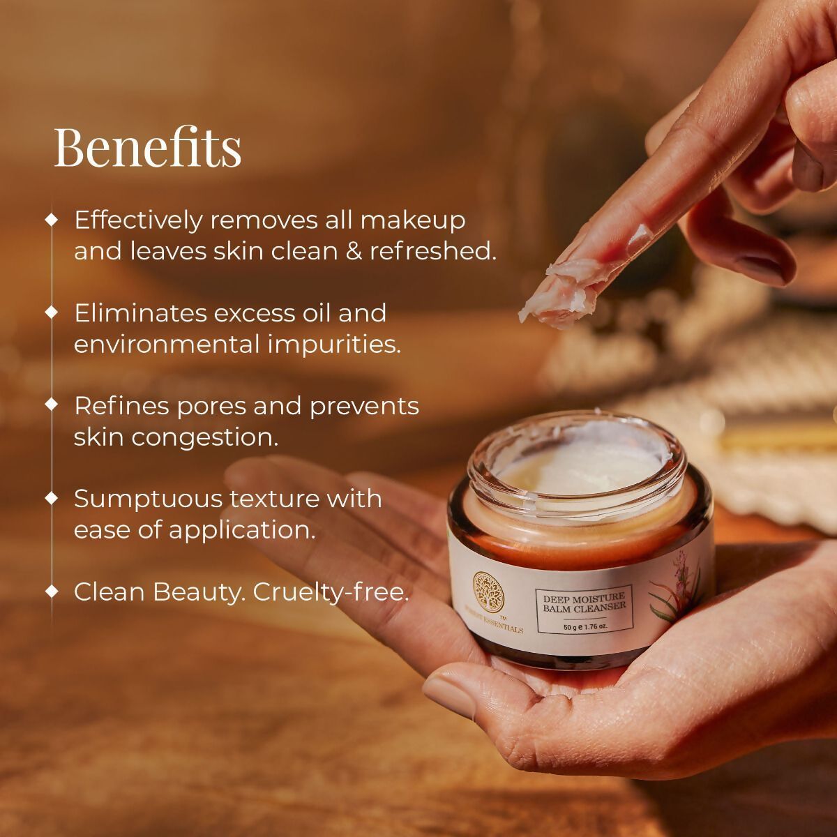 Forest Essentials Deep Moisture Cleansing Balm - Drmedicart