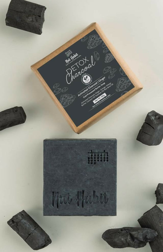 Buy Nat Habit Cold Processed cleanse  Charcoal Soap from DrMediCart, Ship from India to USA