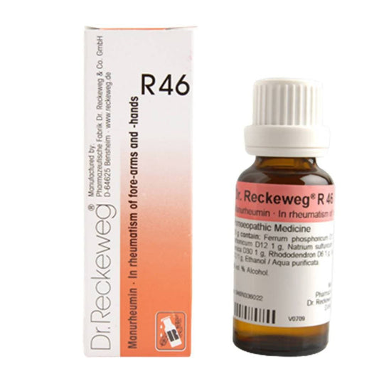 Buy Dr. Reckeweg R46 Rheumatism Of Forearms And Hands Drop from DrMediCart, Ship from India to USA