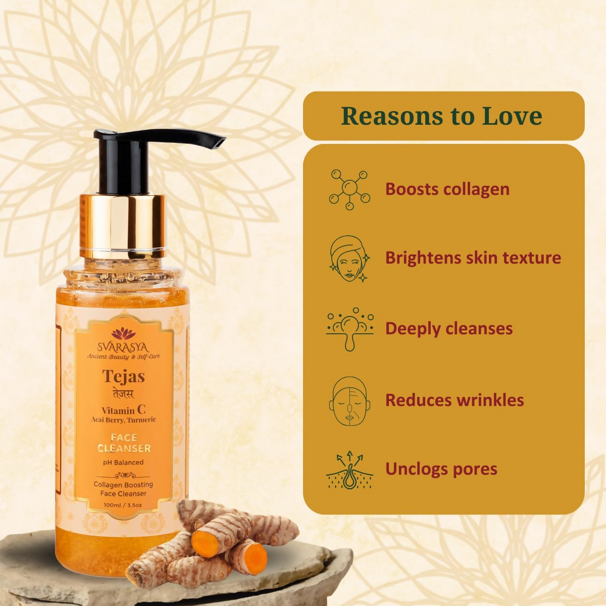 Svarasya Tejas Vitamin C Face Cleanser - DrMediCart