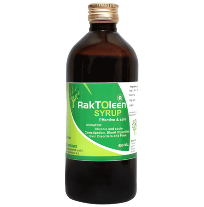 Raktoleen Syrup For Chronic Constipation & Blood Impurities