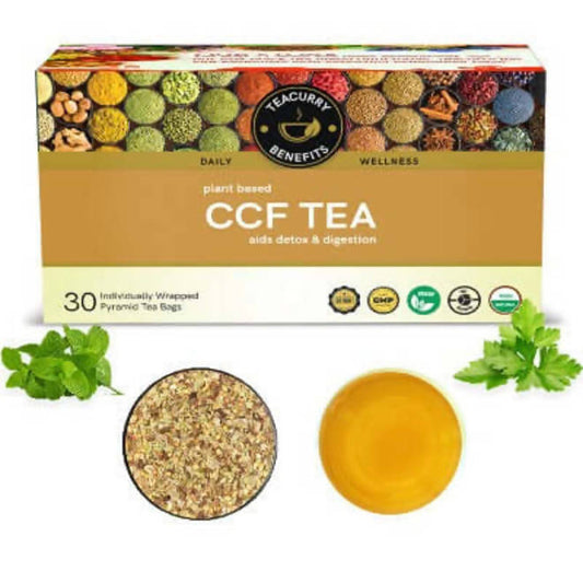 Buy Teacurry CCF Tea - Cumin Coriander Fennel Tea from DrMediCart, Ship from India to USA