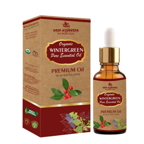 Deep Ayurveda Winter Green Pure Essential Oil - DrMediCart