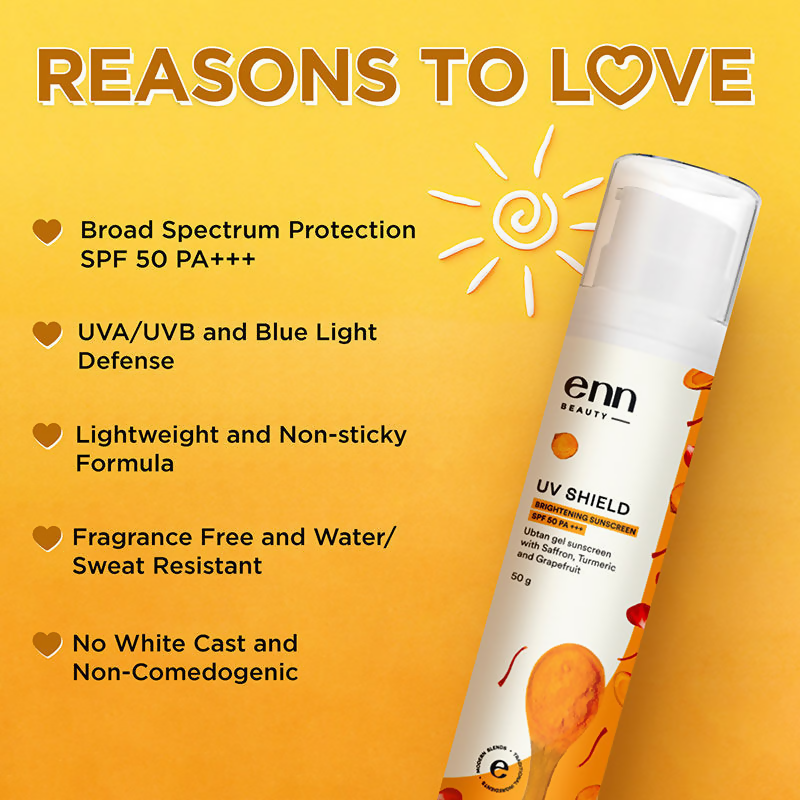 Enn SPF 50 PA+++ Oil-Free Brightening Sunscreen