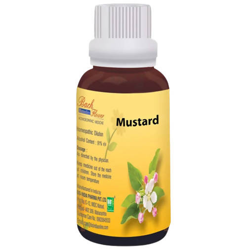 Buy Bio India Homeopathy Bach Flower Mustard Dilution from DrMediCart, Ship from India to USA