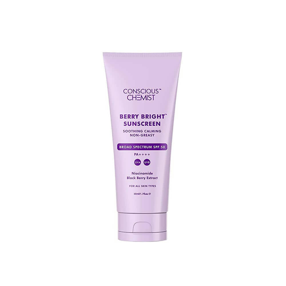 Conscious Chemist Berry Bright Sunscreen SPF 50