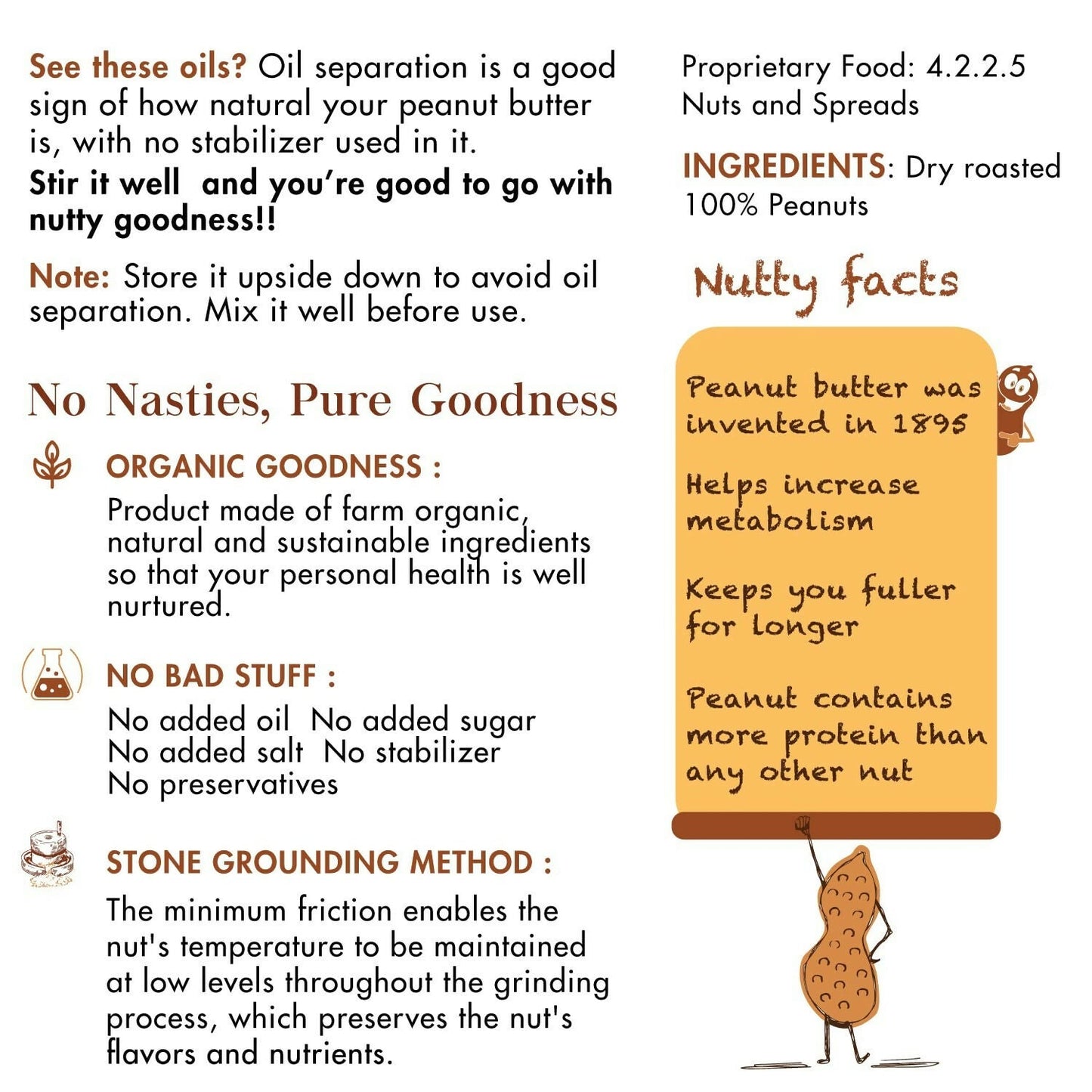 Sorich Organics All Natural Peanut Butter Crunchy