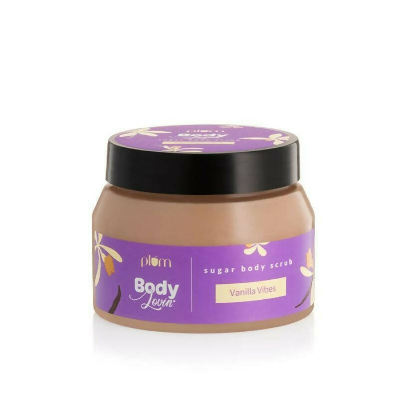 Buy Plum Body lovin Vanilla Vibes Sugar Body Scrub from DrMediCart, Ship from India to USA