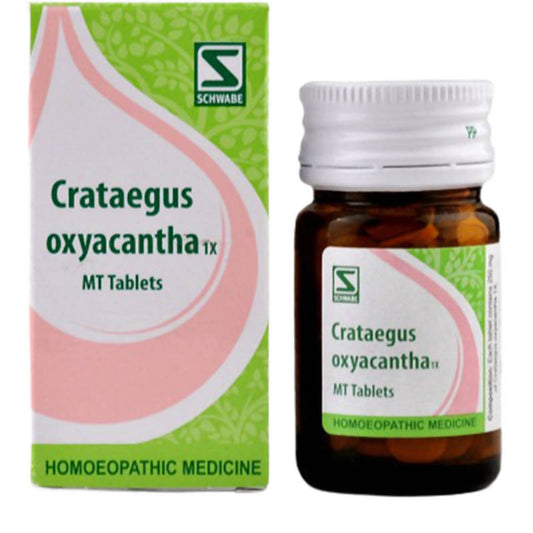 Buy Dr. Willmar Schwabe India Crataegus Oxyacantha 1X MT Tablets from DrMediCart, Ship from India to USA