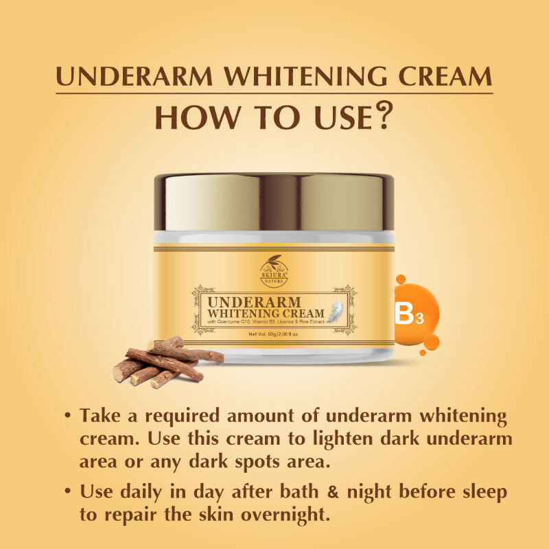 Skiura Nature Dark Underarm Skin Whitening Cream