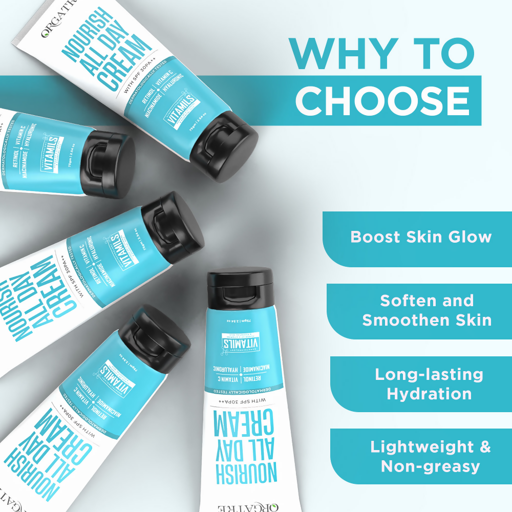 Orgatre Nourish All Day Cream SPF 30 PA++