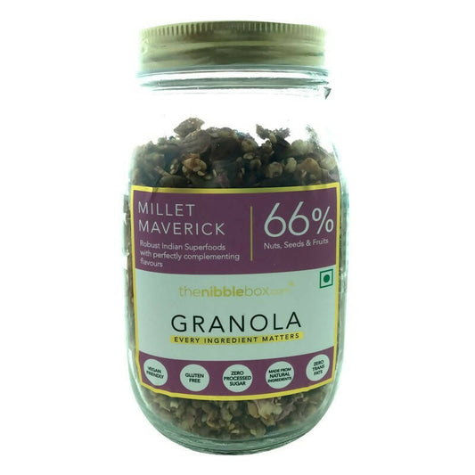 Buy Thenibblebox Millet Maverick Granola from DrMediCart, Ship from India to USA