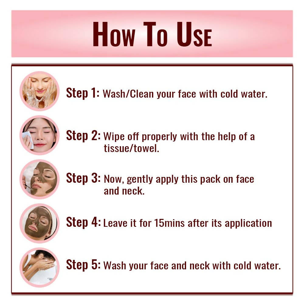 Brown & White Magical Face Pack