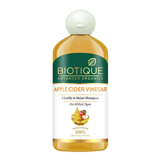 Buy Biotique Advanced Organics Apple Cider Vinegar Clarify & Shine Shampoo from DrMediCart, Ship from India to USA