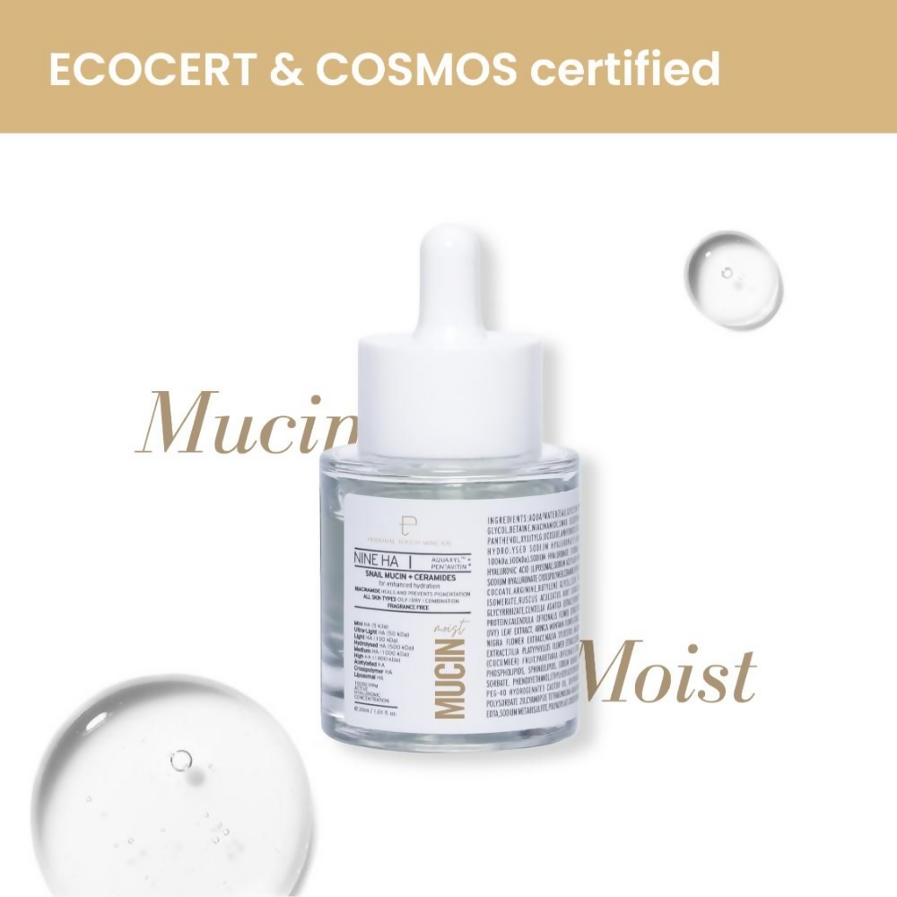 Personal Touch Mucin Serum With Hyaluronic Acids, Ceramides & Niacinamide