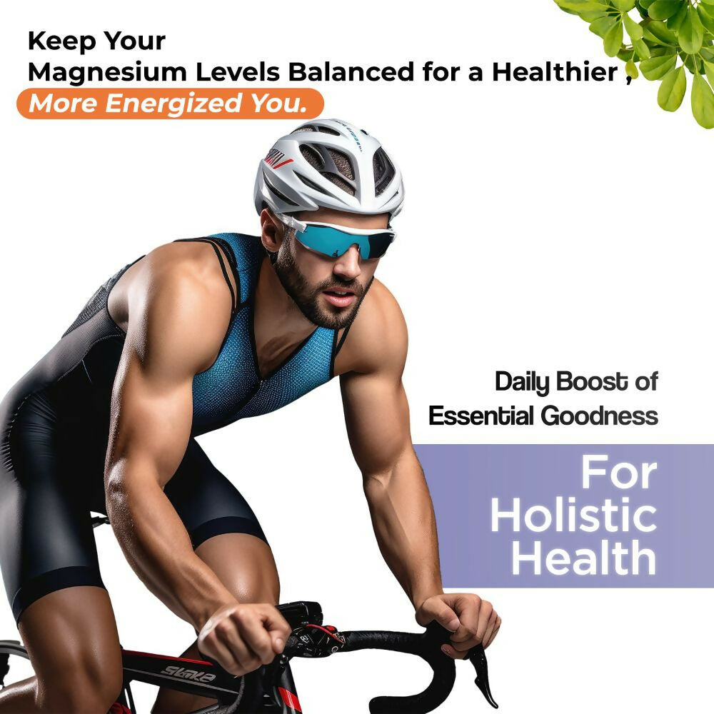Health Veda Organics Magnesium Citrate+Glycinate Tablets