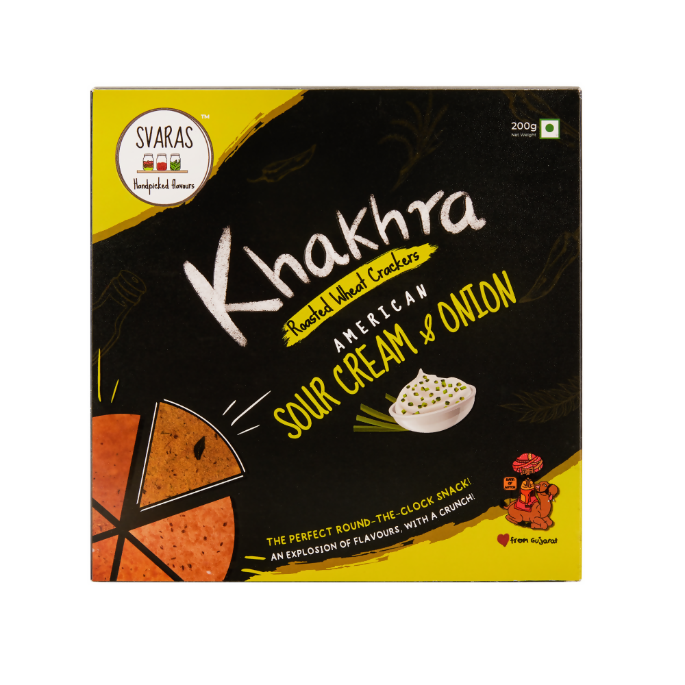 Svaras American Sour Cream & Onion Khakhra