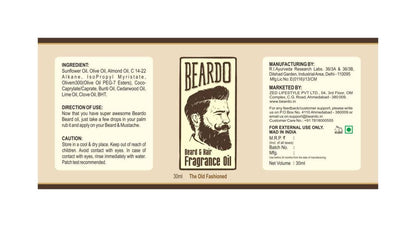 Beardo The Old Fashioned Beard Oil & Beard Wash Combo - DrMediCart