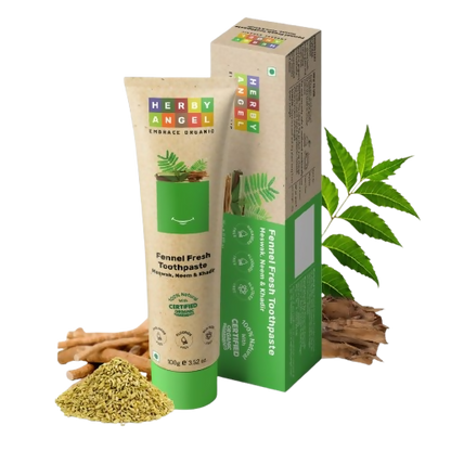 Herby Angel Baby Toothpaste For Strong Teeth