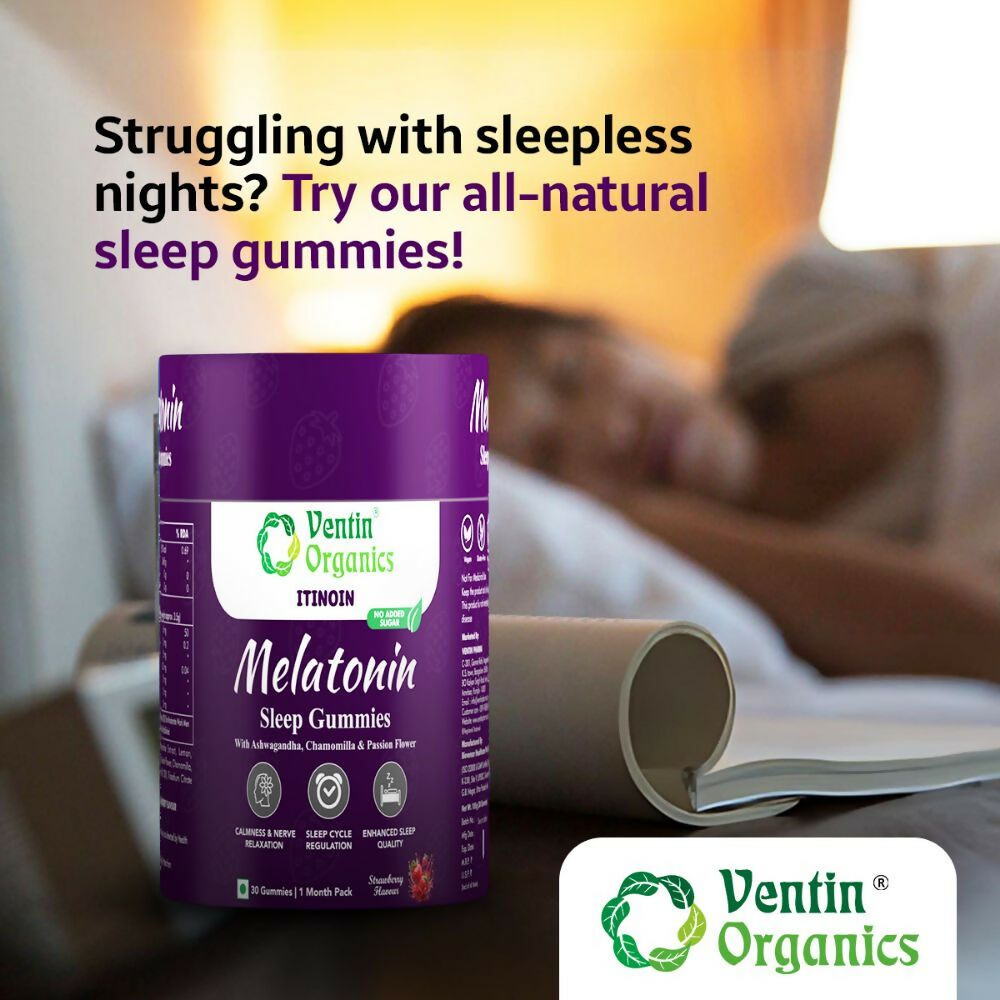 Ventin Organics Itinoin Melatonin 5mg Sleep Gummies