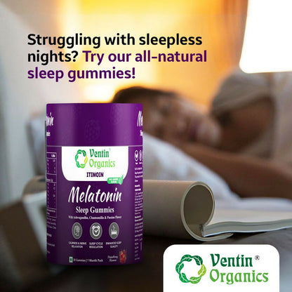 Ventin Organics Itinoin Melatonin 5mg Sleep Gummies