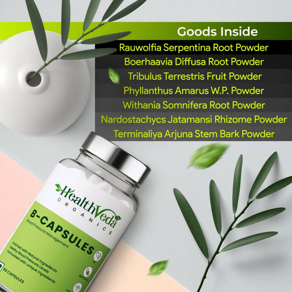 Health Veda Organics B Capsules